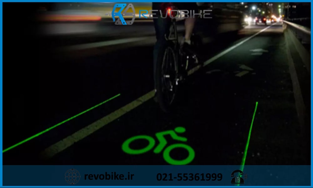 عملکرد چراغ لیزری دوچرخه